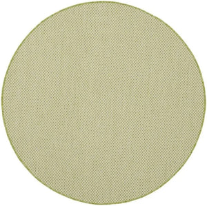 Courtyard COU01 Ivory/Green Rug
