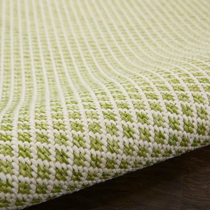 Courtyard COU01 Ivory/Green Rug