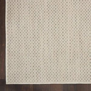 Courtyard COU01 Ivory/Silver Rug