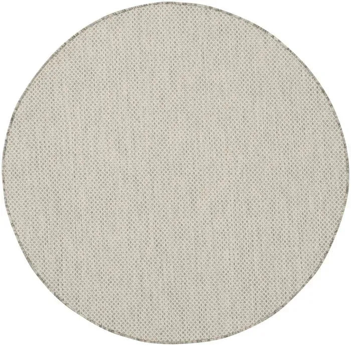 Courtyard COU01 Ivory/Silver Rug