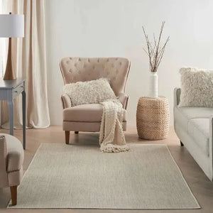 Courtyard COU01 Ivory/Silver Rug