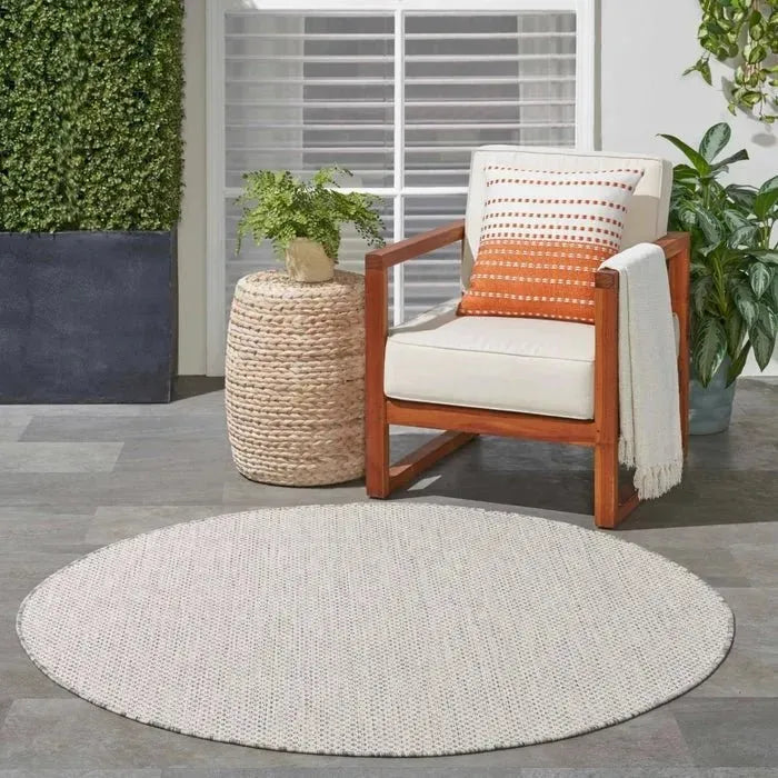Courtyard COU01 Ivory/Silver Rug