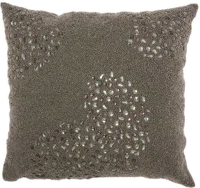 Couture Luster E5500 Pewter Pillow
