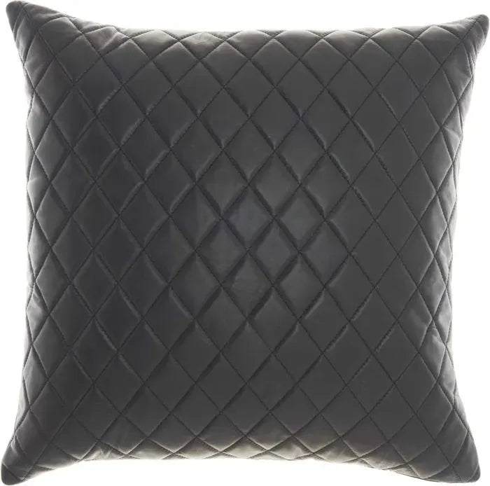 Couture Nat Hide PD031 Black Pillow