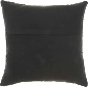 Couture Nat Hide PD031 Black Pillow