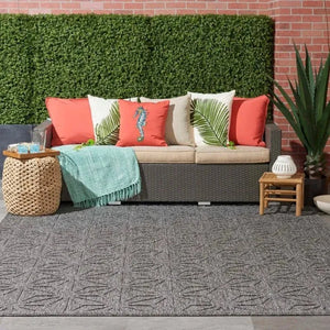 Cozumel CZM01 Dark Grey Rug