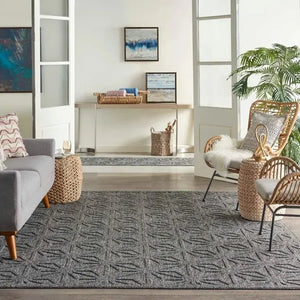 Cozumel CZM01 Dark Grey Rug