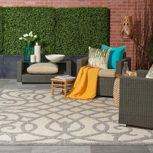 Cozumel CZM04 Cream Grey Rug