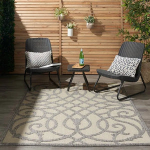 Cozumel CZM04 Cream Grey Rug