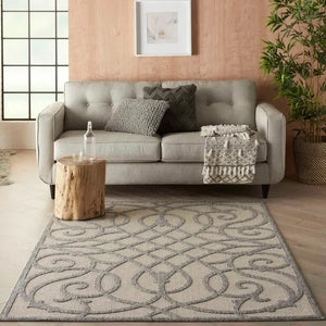 Cozumel CZM04 Cream Grey Rug