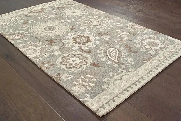 Craft 93003 Grey/ Sand Rug