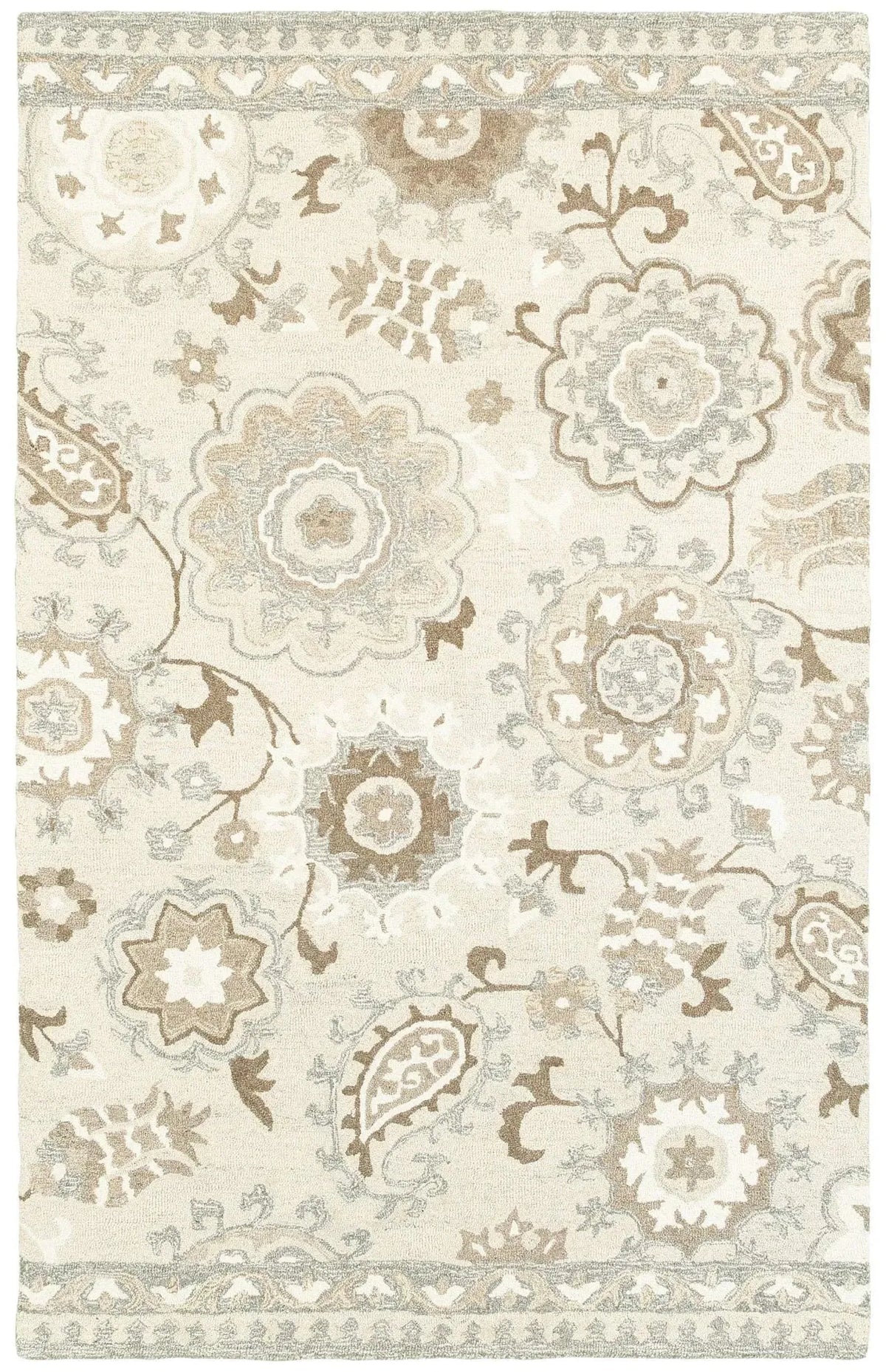 Craft 93005 Ivory/ Grey Rug
