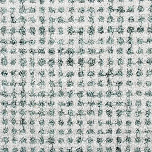Criss Cross 82376GRN Green Rug