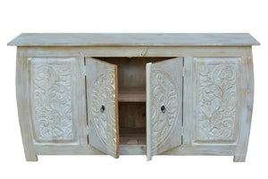 Curved Sideboard with Carving