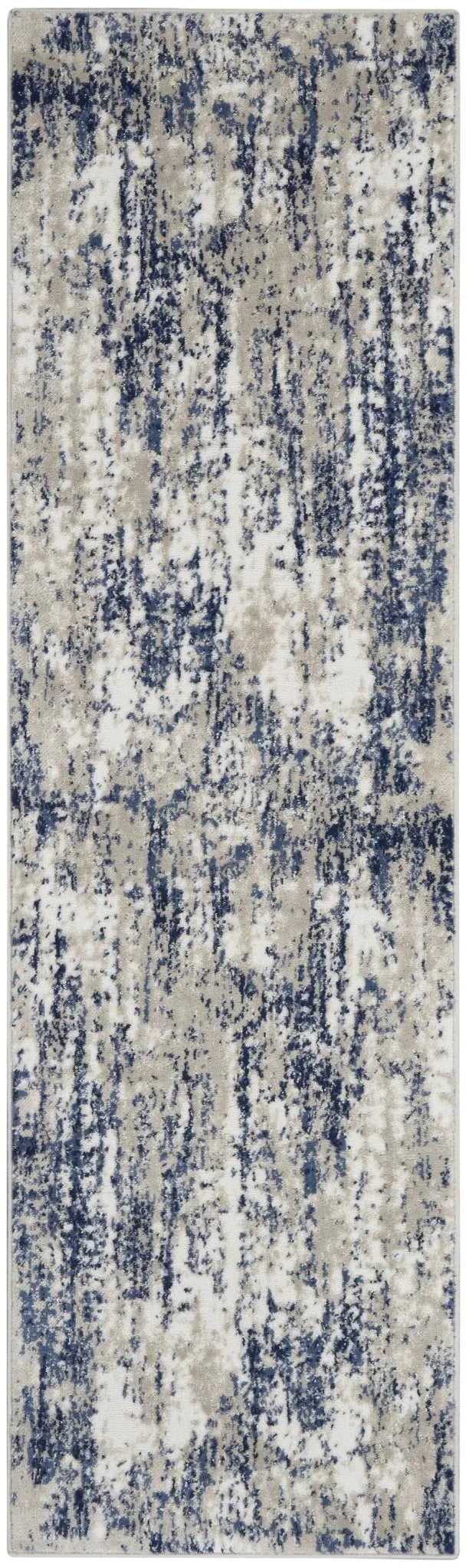 Cyrus CYR03 Ivory/Navy Rug