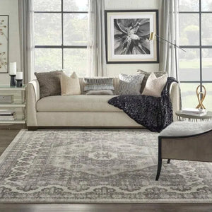 Cyrus CYR05 Ivory Rug
