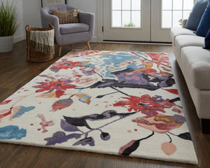 Dafney DFY8863F Red/Blue Rug