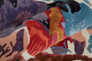 Dafney DFY8863F Red/Blue Rug