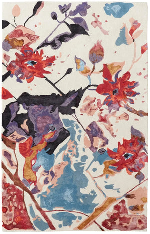 Dafney DFY8863F Red/Blue Rug