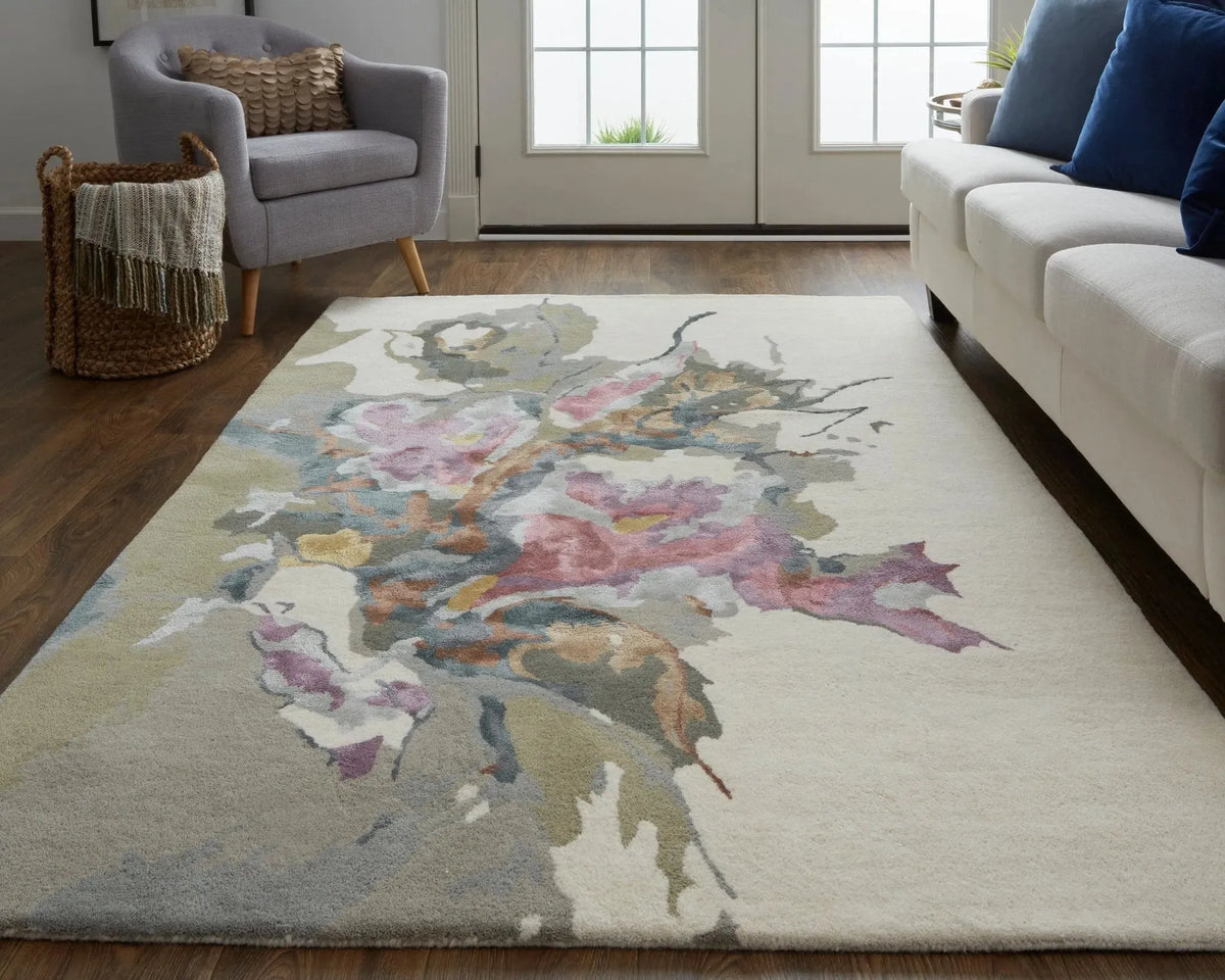 Dafney DFY8864F Purple/Pink Rug