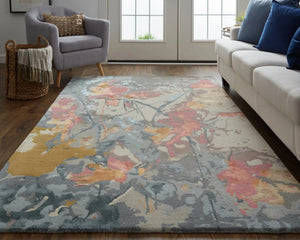 Dafney DFY8867F Blue/Pink Rug