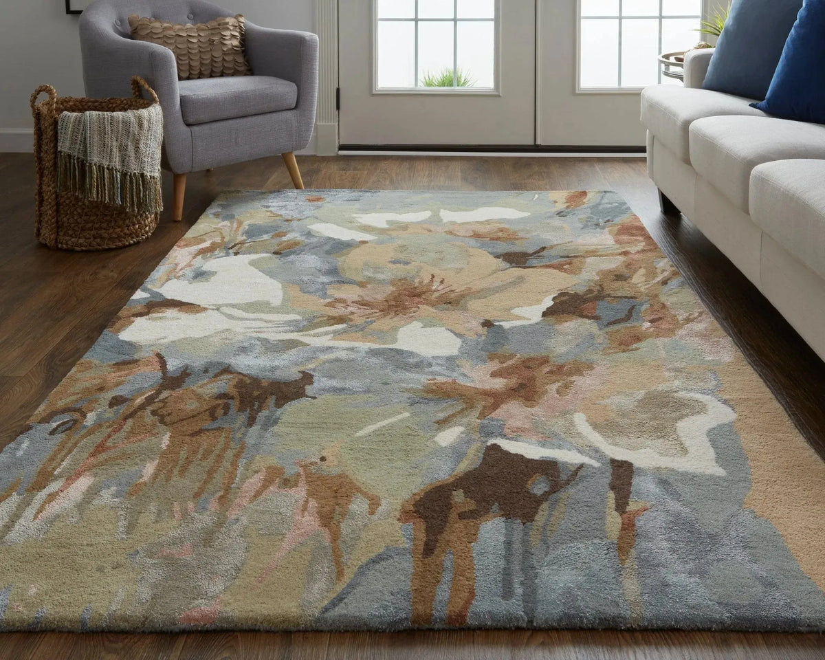 Dafney DFY8868F Tan/Grey Rug