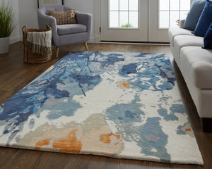 Dafney DFY8871F Blue Rug