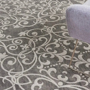 Damask DAS01 Grey Rug