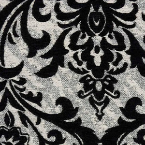 Damask DAS02 Black/White Rug