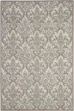 Damask DAS02 Ivory/Grey Rug