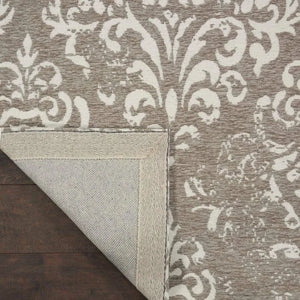 Damask DAS03 Ivory/Grey Rug