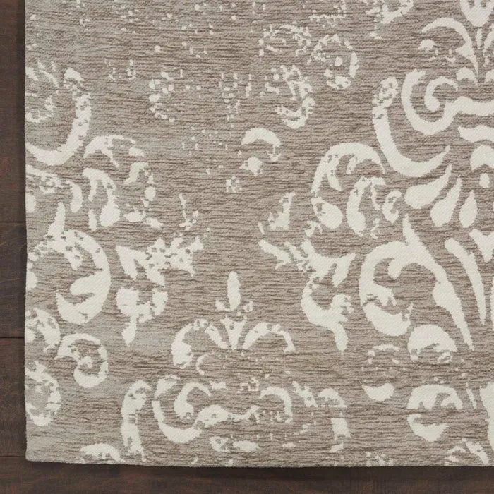 Damask DAS03 Ivory/Grey Rug