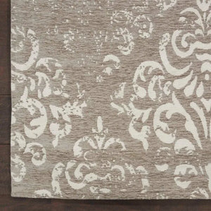 Damask DAS03 Ivory/Grey Rug