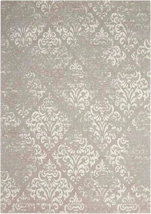 Damask DAS03 Ivory/Grey Rug