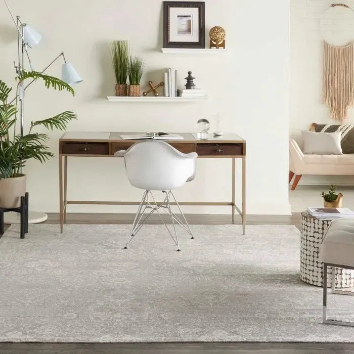 Damask DAS06 Lt Grey Rug