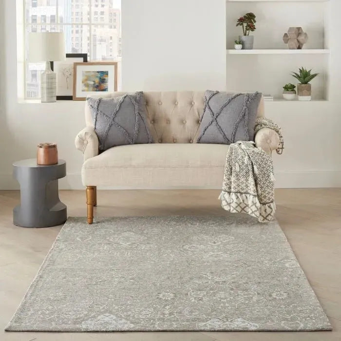 Damask DAS06 Lt Grey Rug