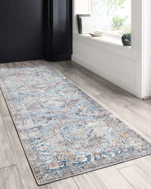 Dante DN-03 Granite/Lt. Blue Rug