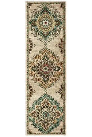 Dawson 8334A Beige/ Multi Rug