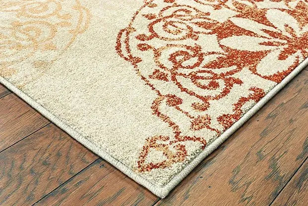 Dawson 8522B Ivory Multi Rug