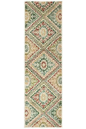 Dawson 8530A Ivory/ Multi Rug