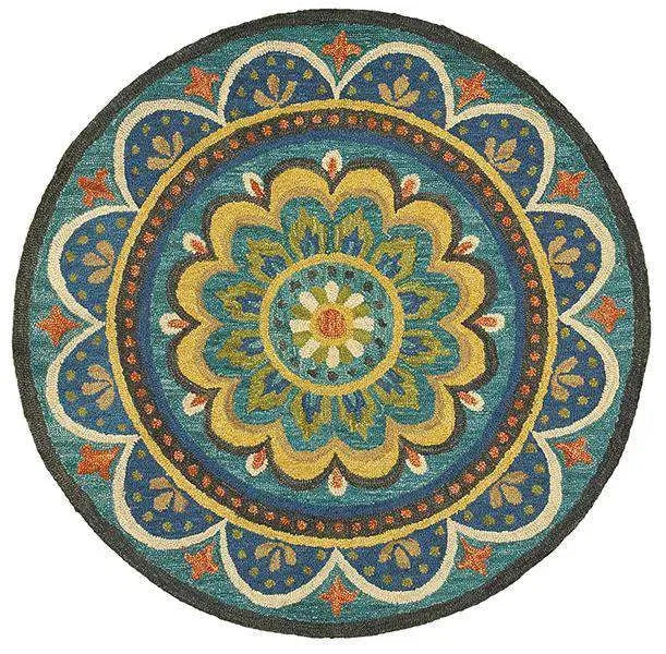 Dazzle LR54026 Blue Rug