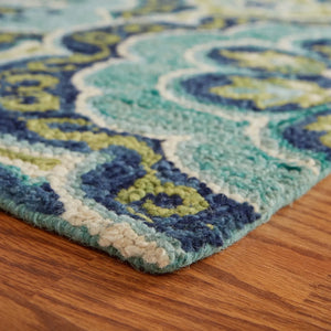 Dazzle LR54076 Green Rug