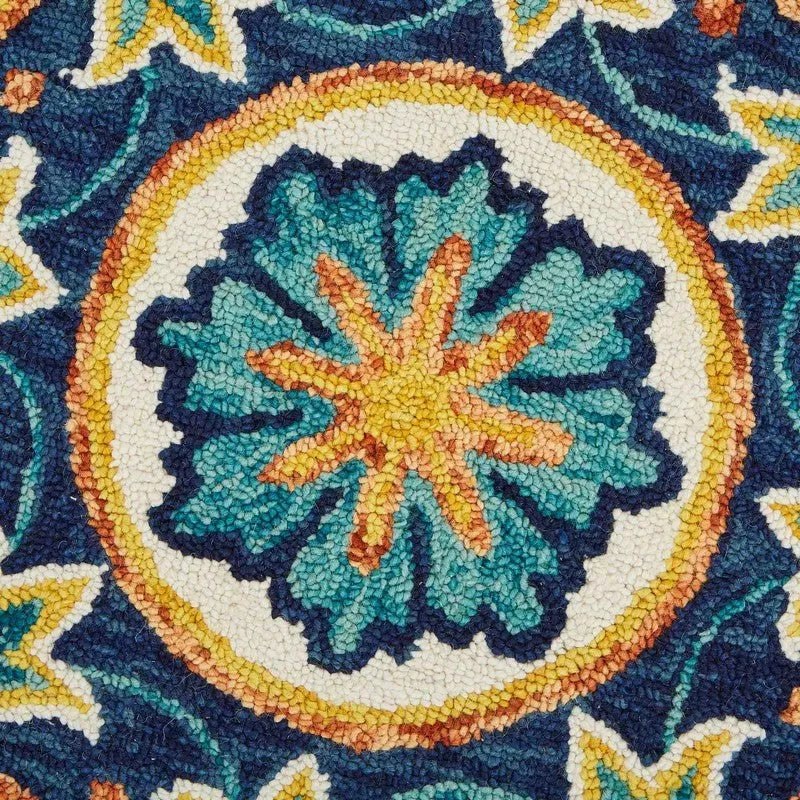 Dazzle LR54079 Ivory Blue Rug