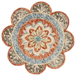 Dazzle LR54091 Rust Rug