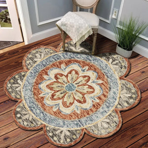 Dazzle LR54091 Rust Rug