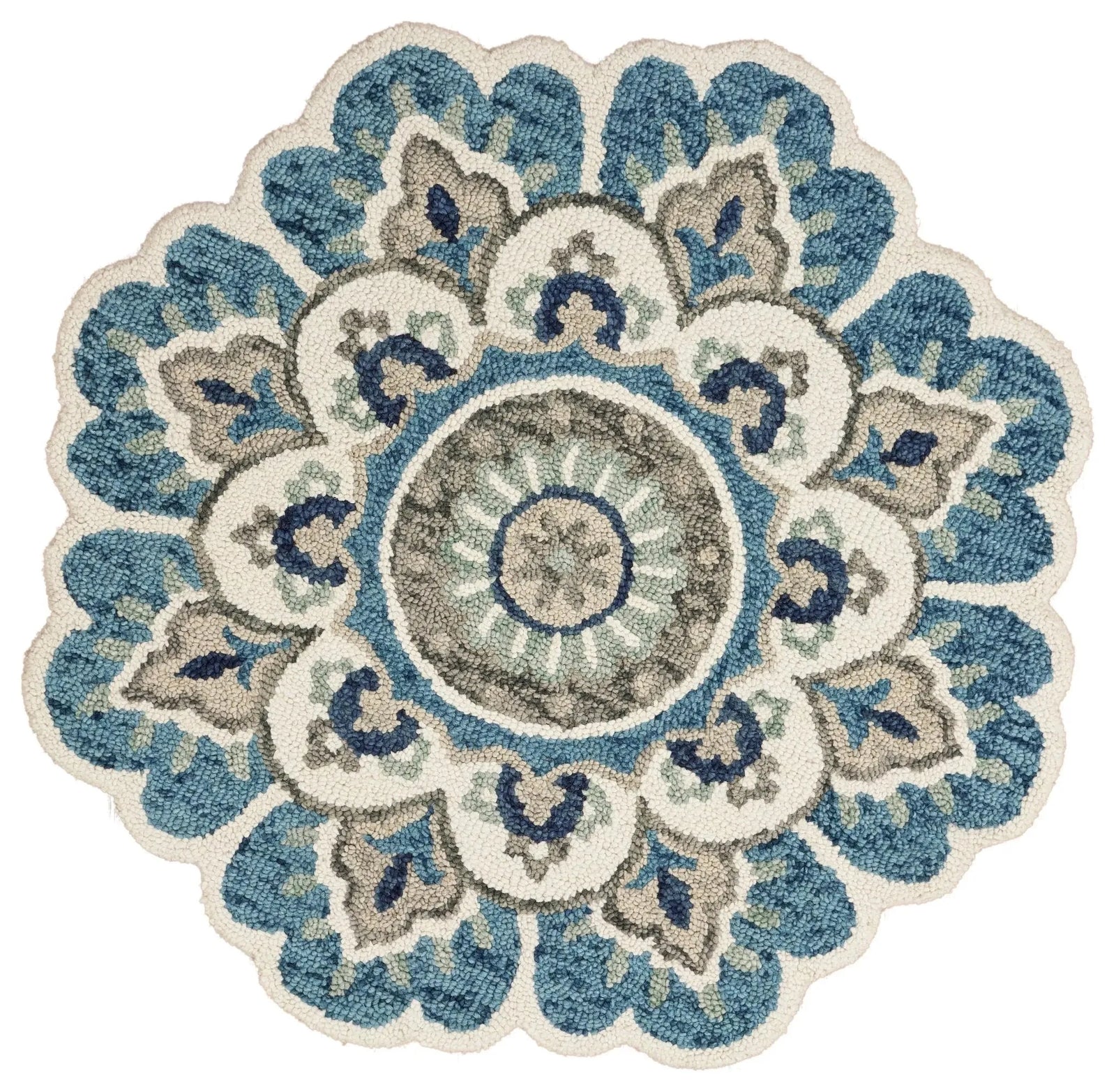 Dazzle Lr54094 Ivory/Teal Rug