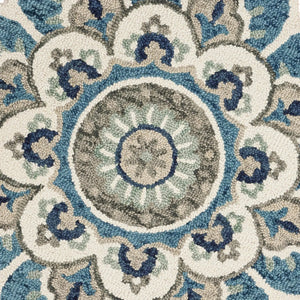Dazzle Lr54094 Ivory/Teal Rug