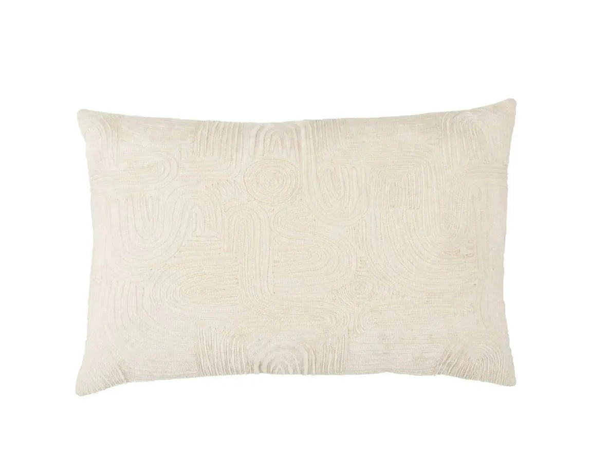 Deco DOC06 Ivory/Gold Pillow