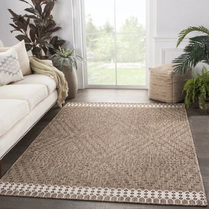 Decora By Nikki Chu By Nikki Chu Dnc18 Tirana Gray/Brown Rug