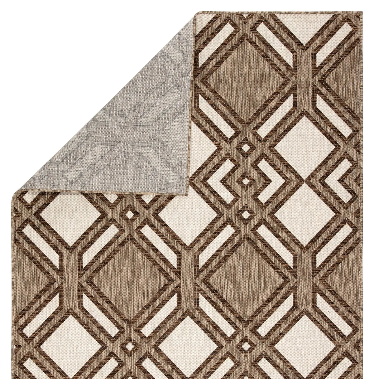 Decora by Nikki Chu DNC16 Samba Brown/Ivory Rug
